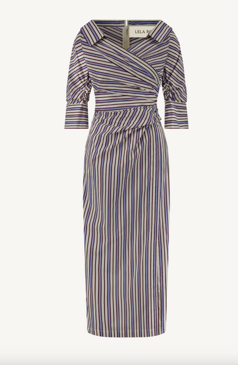 Striped Shirt Dress