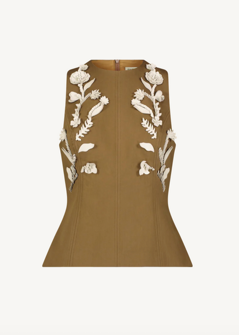 Floral Rustic Top