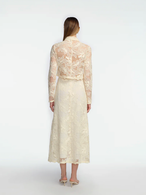 Lattice Lace Jacket