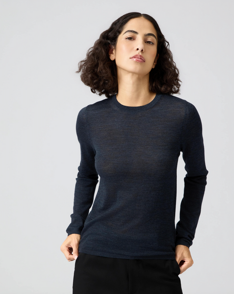 Veronica de Piante Joey Merino Sweater – Blue