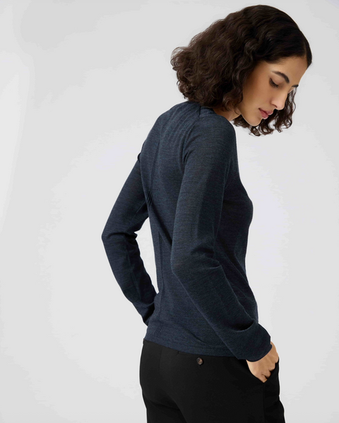 Veronica de Piante Joey Merino Sweater – Blue