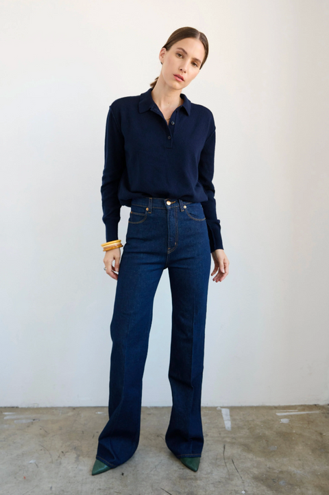 Jamie Haller The Crease Jean – Raw Rinse