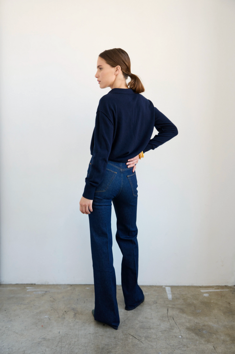 Jamie Haller The Crease Jean – Raw Rinse
