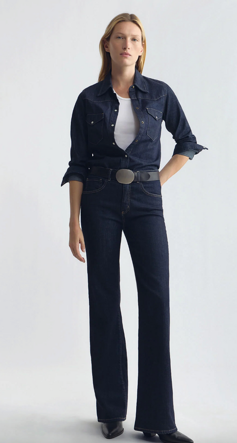 Nili Lotan Celia Jean – Indigo Rinse
