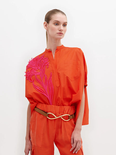 Susanne Blouse - Tangerine