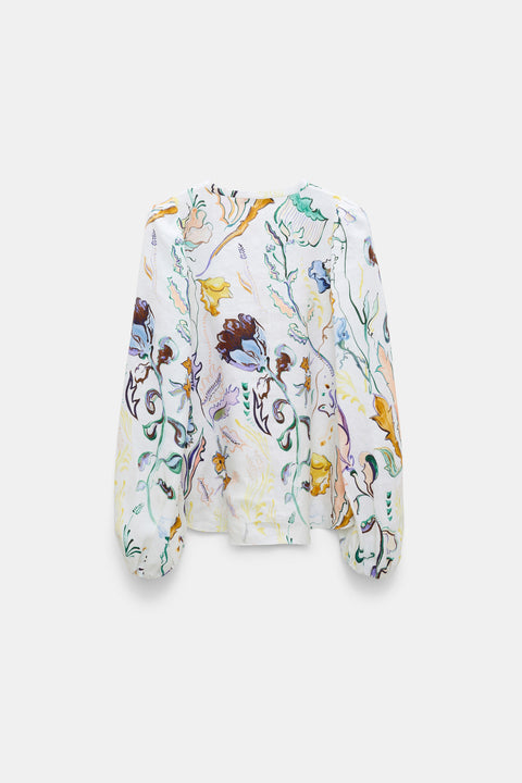 Floral Power Blouse