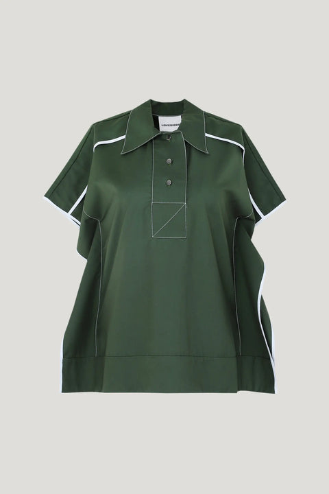 Kaia Top - Moss Green