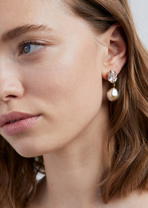 Tunis Earrings - Diamond